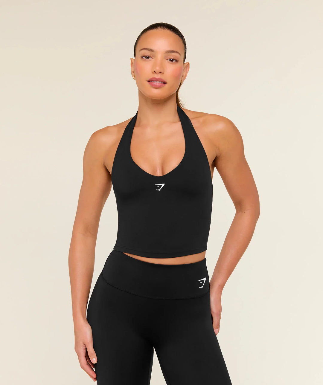 GYMSHARK - Haltertop Cami met Ingebouwde BH