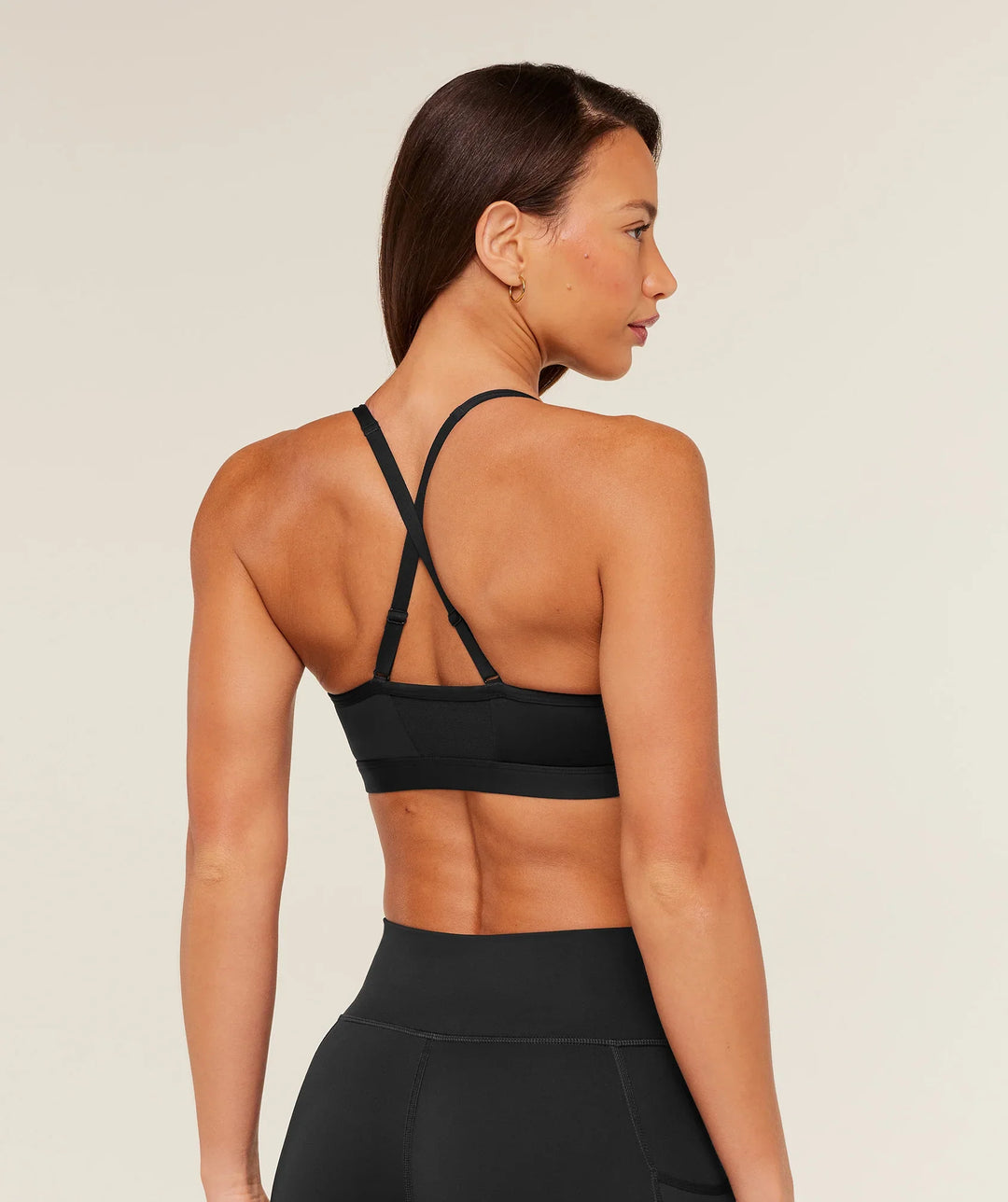 GYMSHARK - Geplooide Sportbeha