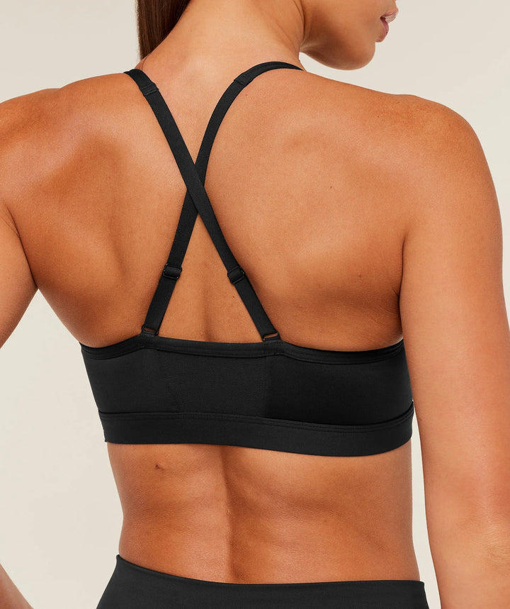 GYMSHARK - Geplooide Sportbeha