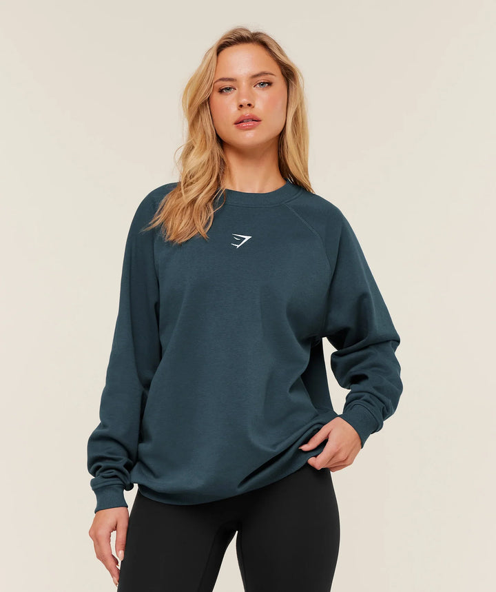 GYMSHARK - Training Oversized Fleece Shirt